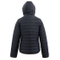 Eco Friendly Black Parka Womens Soft Thick Winter Fleece Fashion Custom Cotton Hoodie Jacket