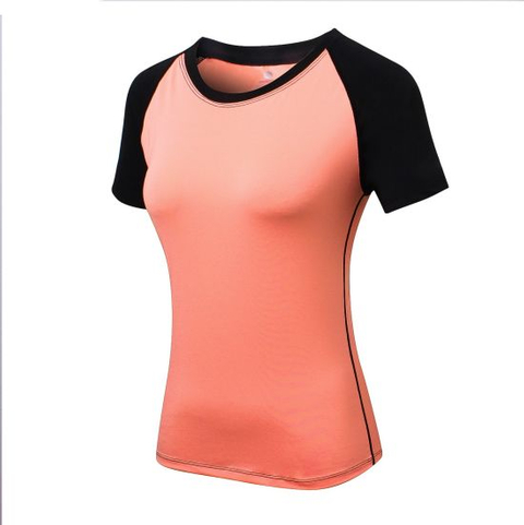 Female Sport Yoga Fitness Pink Workout Clothing Plus Size Wear Logo T Shirt Baseball for Women Gym Tracksuit