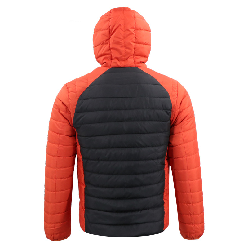 Cheap Winter Autumn Men's Hoodies Sweatshirts Jacket Joggers Orange Color with Hooded Jacket