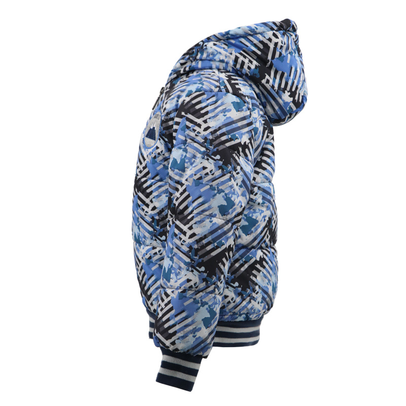 Children Winter Factories China Designer Custom Hoodie Warm Coat Casual Clothes Padded Fashion Print Classic Clothing Wholesale Brand Kids for Boys