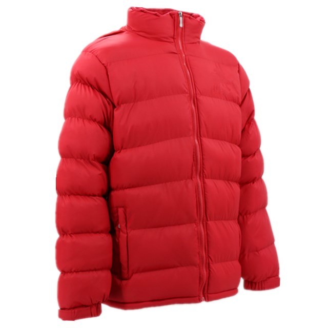 Hidden Hood Inside Collar Cold Winter Ultra Light Apparel Parka Waterproof Windbreaker Quilted Cotton Jacket Down Puff Filled Heavy Padding Coat for Men Winter