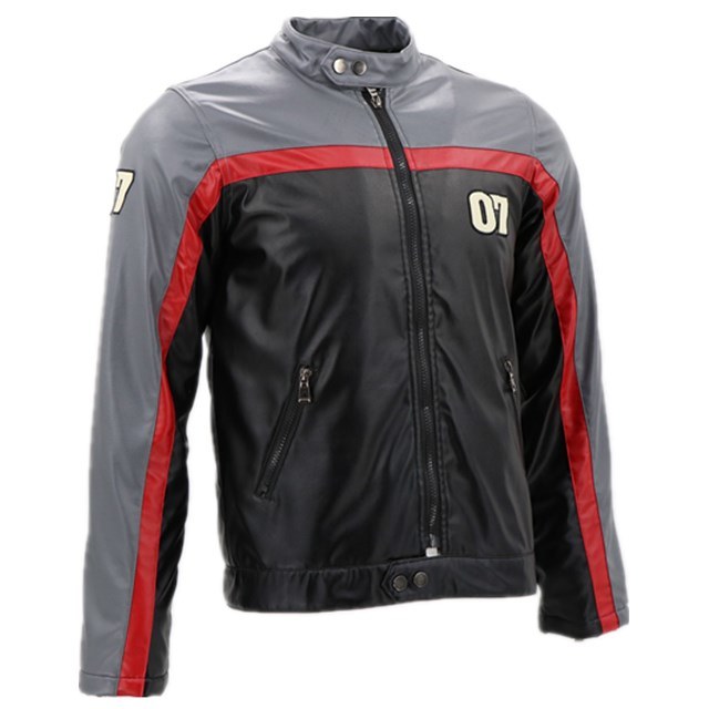 Wholesale Cheap Top Popular Designer New Stylish Fashion Winter Vintage Real Brown Motorcycle Biker Riding Classic PU Leather Slim Bomber Varsity Jacket For Men