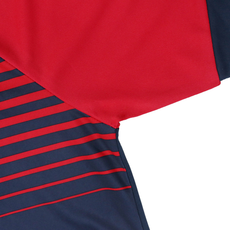 Summer Soccer Football Quick Dry Casual Gym Running Blank Fit Custom Logo Striped Full Printed T Shirt for Mens Outdoor Sport Plain Tracksuit Top Designers