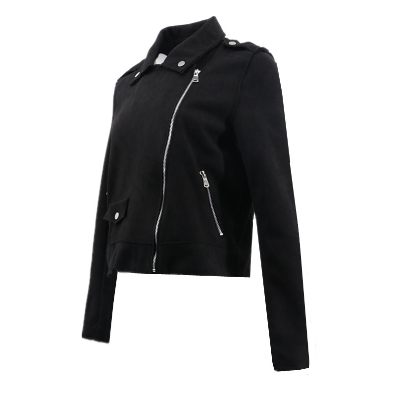 Women Cropped Autumn Design Casual Cold Trendy Office Clothes Bomber Winter Jacket Wholesale