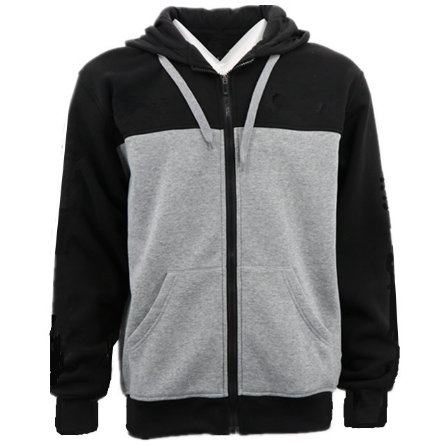 Imported Warm Winter Biker Hiking Bomber Grey Moletom Stand Collar Hoodie Fleece Varsity Coat Jacket for Men Sports Motorcycle Custom Black Hiphop