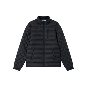 Men's Lightweight Down Alternative Coat, Packable Winter Jacket for Travel, Windproof & Hypoallergenic