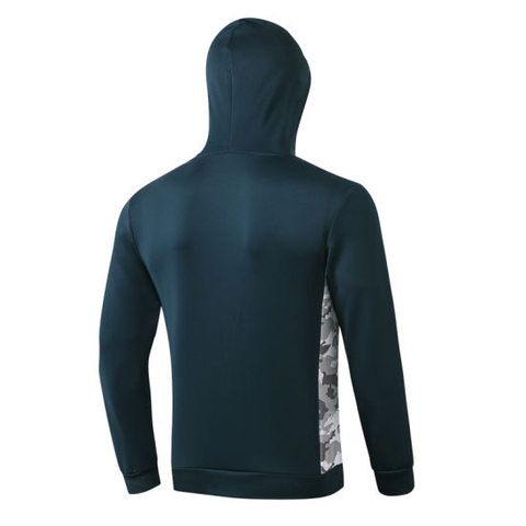 Men′s Custom Hoodie Embroidery Logo Blank Plain White Fitted Gym Tank Top Shirt Long Sleeve Clothing