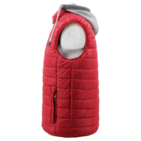 Waterproof Camo Plus Size Down Padding Parka Outdoor Puffer Coat Sleeveless Clothing Winter Wears Jacket Fleece Hoddie Shirt Red Vest for Men Manufacturer