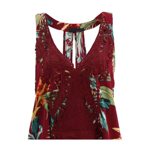 High Quality New Design Printed Blouse Korean Summer Shoulder Design Cute Blouse for Women