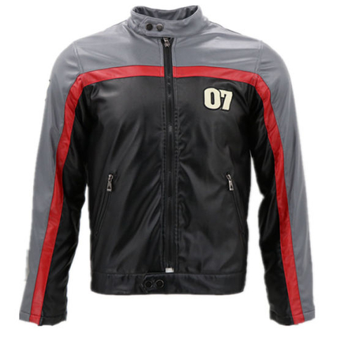 Wholesale Cheap Top Popular Designer New Stylish Fashion Winter Vintage Real Brown Motorcycle Biker Riding Classic PU Leather Slim Bomber Varsity Jacket For Men