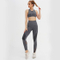 High Waist Sport Wear Yoga Pants Workout Vest Activewear Body Suit Wholesale Fitness Tracksuit for Women Polyester Spandex Wear Gym Apparel Bra Set