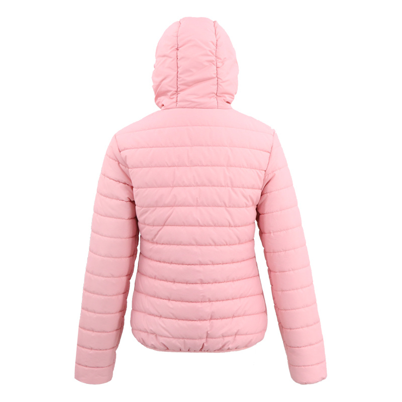 Women American Football Track Shiny Nylon Stadium Hiking Jacket Waterproof Smart Padding Jacket