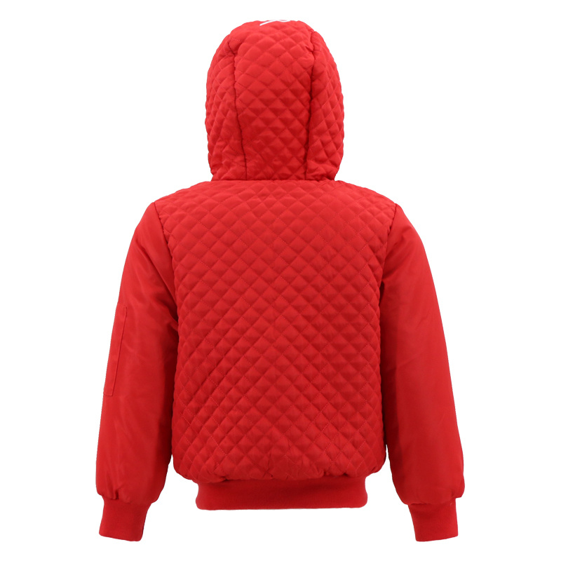 Kids Clothing Boy Baby Clothes Boy Jacket Red Hoodie Coat 12 Months Custom Parka Fleece Jacket