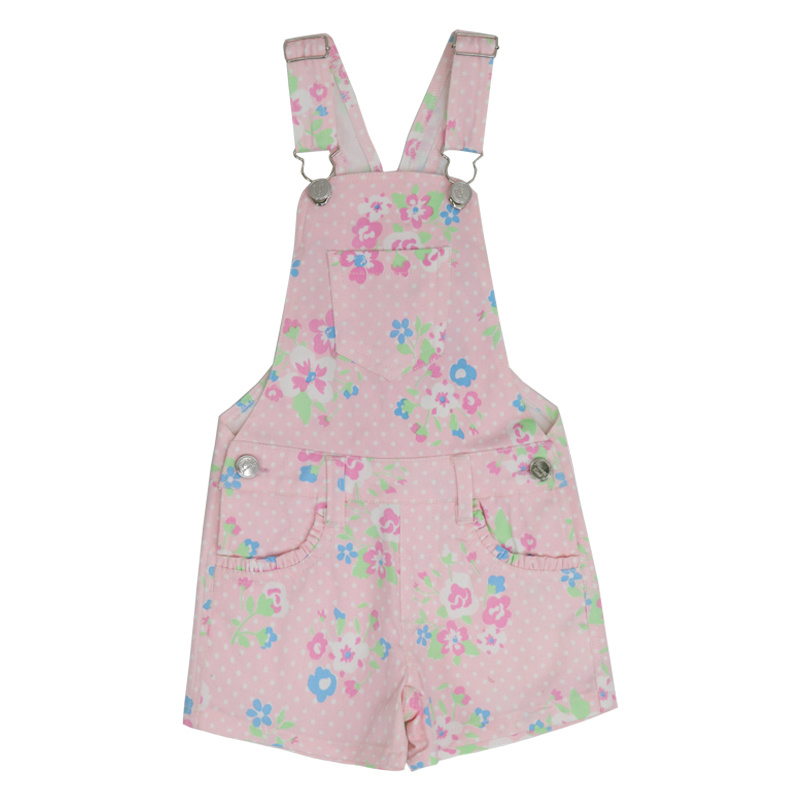 Wholesale Price in Bulk China Infant Babies Baby Summer Clothes Newborn Set Beach Overall Jean Denim Shorts Romper Jumpsuit for Toddler Kids Girls