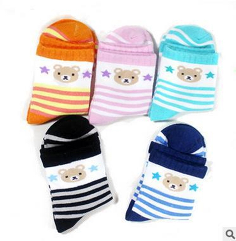 Custom Cheap Soft Kids Knitted School Student Tube Sock Kids Bamboo Socks