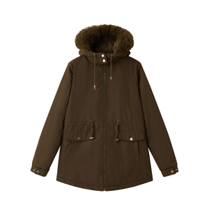 Women's 75D fake memory padding jacket, winter coat, fashion