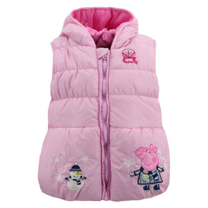 Wholesale Winter Bodywarmer Light Soft Shell Puff Windbreaker Kids Warm Jacket Sleeveless Cold Down Padding Puffer Vest for Baby Girl Children