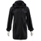 Korean Style Fashion Women Long Parka Motorcycle Leather New Model OEM Coat