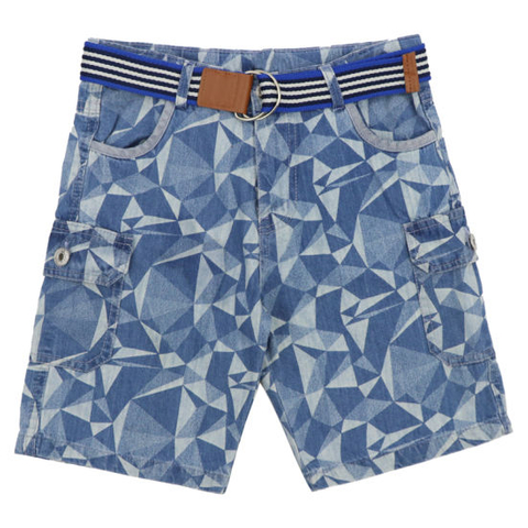 Kids Shorts for Summer Wholesale Little Boy Denim Printed New Pants Design Shorts Vintage Jean for Boy
