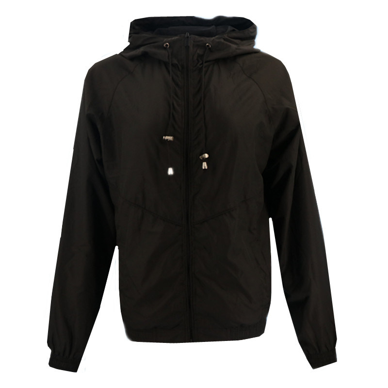 OEM Women's Custom Sport Winter Lightweight Windbreaker Motorcycle With Hoodie Cropped Quilted Jacket Black Bomber Jacket Coat