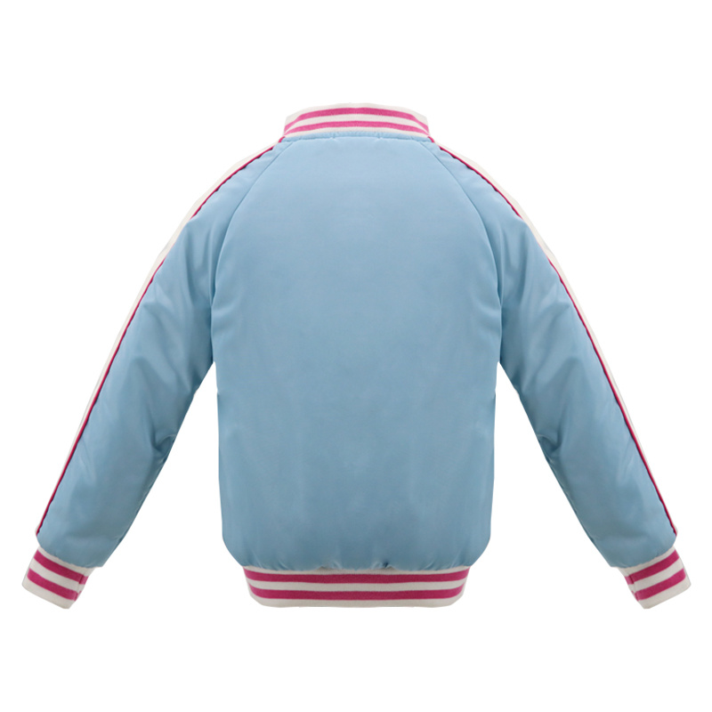 Factory Kids Baby Party Dress Leather Jacket Children 7 Year Girl's Bomber Jacket