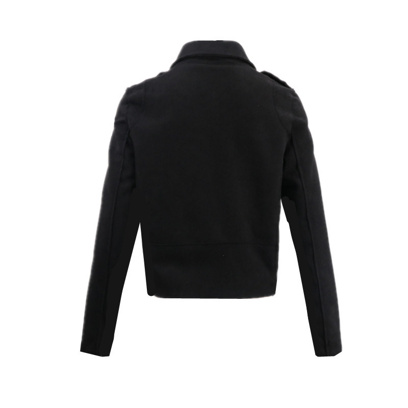 Women Cropped Autumn Design Casual Cold Trendy Office Clothes Bomber Winter Jacket Wholesale