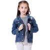 Girls Jean Jacket Classic Long Sleeve Cute Denim Jacket for Teen Kids