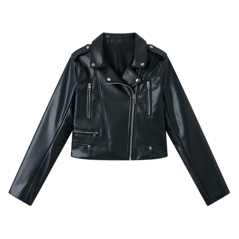 Women's PU jacket, winter coat, fashion jacket