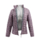 Ladies Winter Wear Embroidery Puffy Cotton Light Weight Nylon Water Proof Shiny Zipper Packable Women′s Padded Jacket
