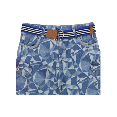 Kids Shorts for Summer Wholesale Little Boy Denim Printed New Pants Design Shorts Vintage Jean for Boy