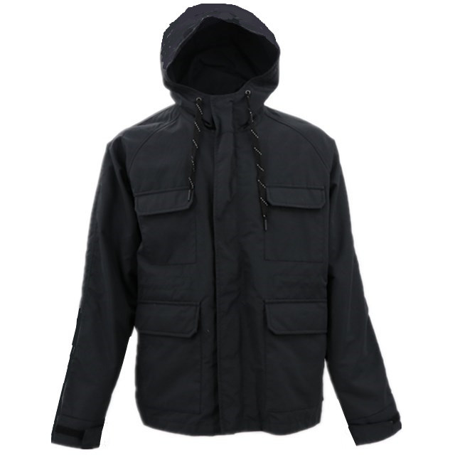 Adults Clothing Black White Winter Warm Office Work Padded Hooded Zip Up Parka Jacket Fashion Cotton Padding Model For Men Wind Breaker Casual Blazers