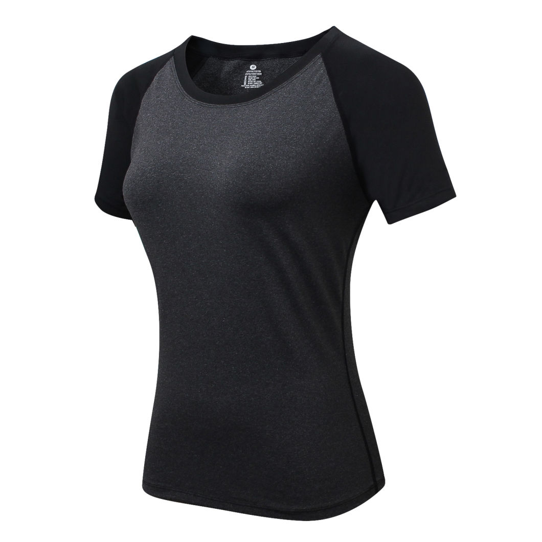 Female Sport Yoga Fitness Pink Workout Clothing Plus Size Wear Logo T Shirt Baseball for Women Gym Tracksuit