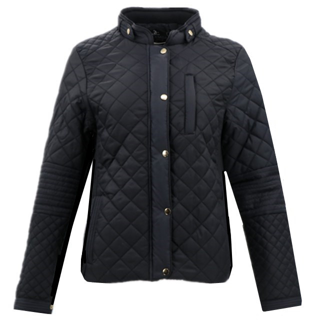 Women Jacket Big Size Black Leather High Visible Trucker Shiny Cycling Jacket