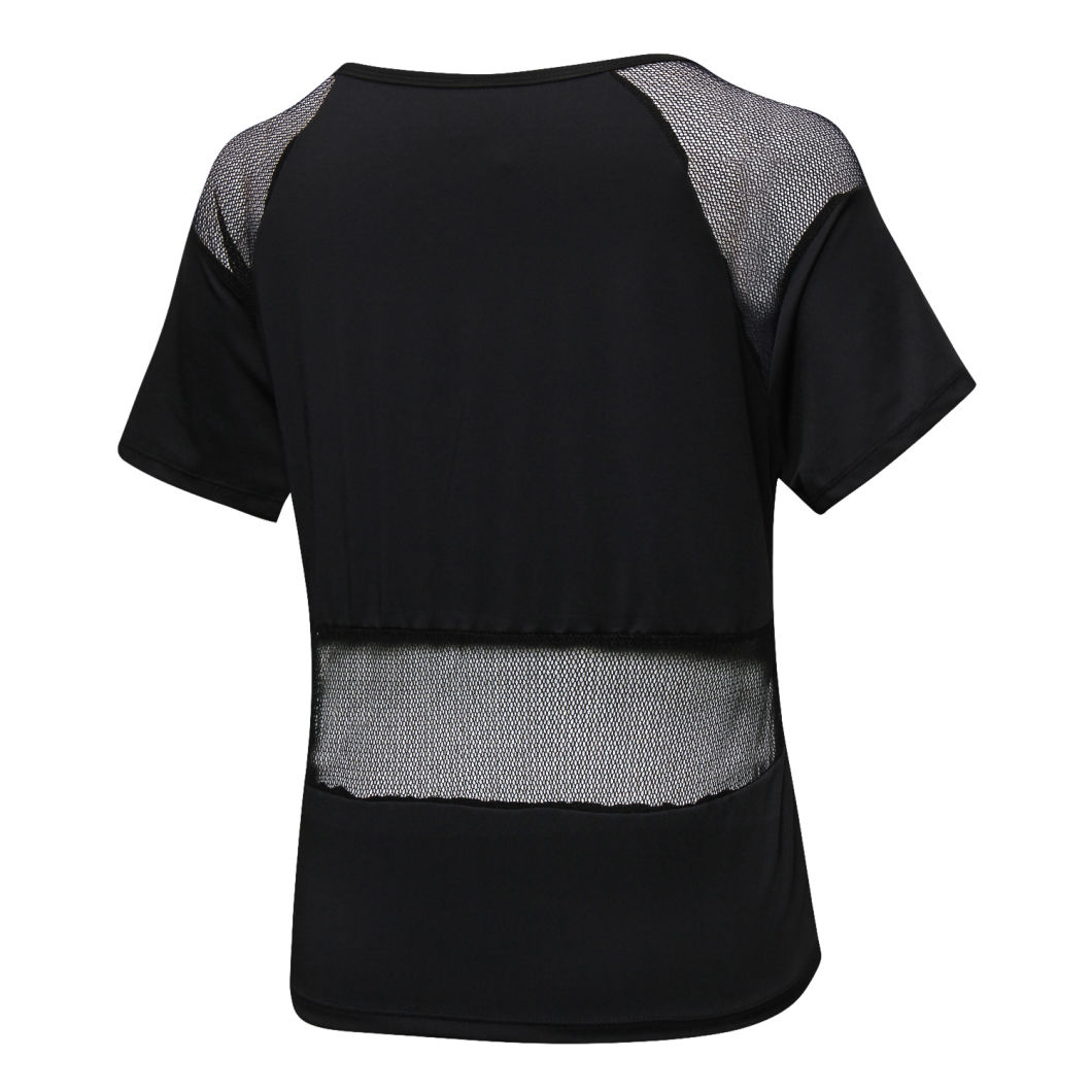 Wholesale Plus Size Women Female Sportswear Activewear Beauty Back Gym Fitness Yoga Clothes Tank Top T Shirt Custom Sport Wear