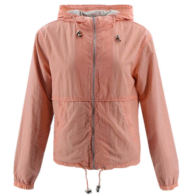 Fashion Women Designer Sweat Hoodie Wholesale Windbreaker Waterproof Outdoor Nylon Soft Shell High Quality Sport Trench Winter Biker Custom Jacket For Ladies