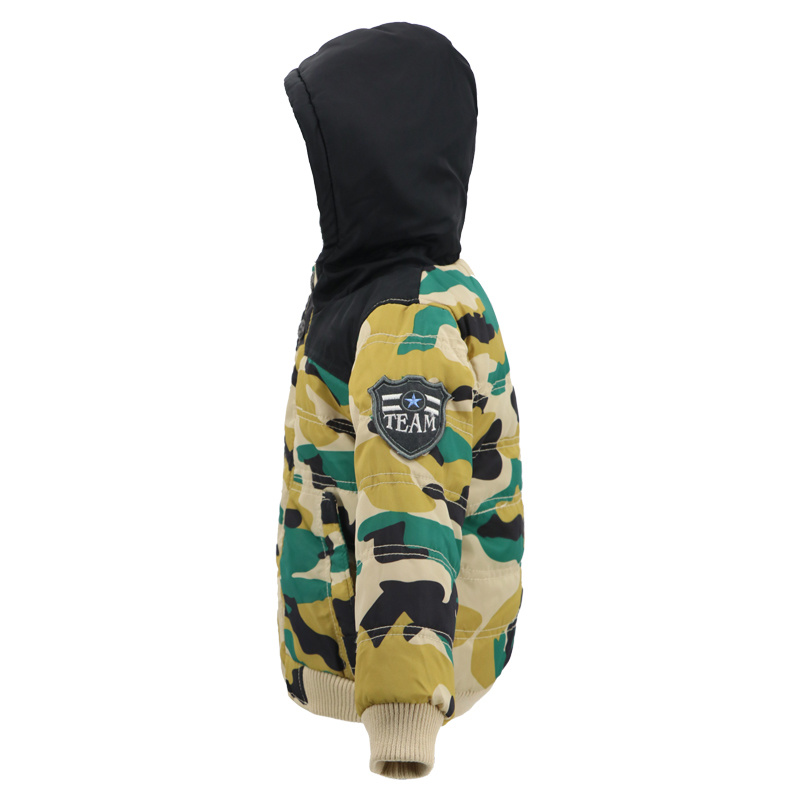 Children Top Sportswear Blank Cotton Hoodies Custom Print Denim Tracksuit Windbreaker Camouflage Blazer Boy Down Coat