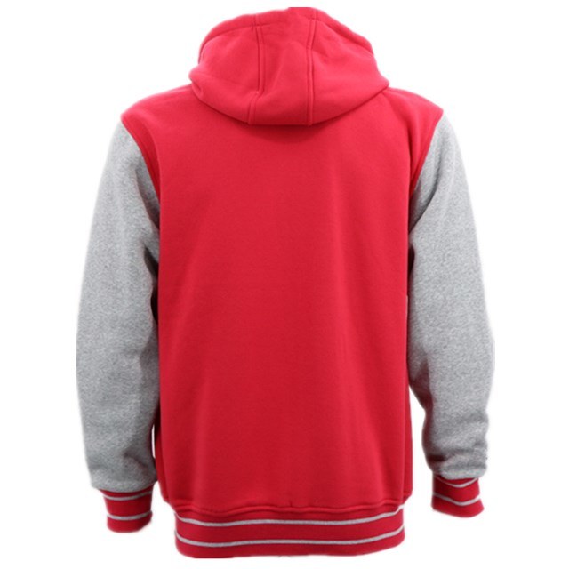 High Quality Custom Classic Men Polyester Patchwork Tactical Mixed Grey Fleece Hoodies Street Wear Sport Winter Warm Casual Jacket Fashion with Hood