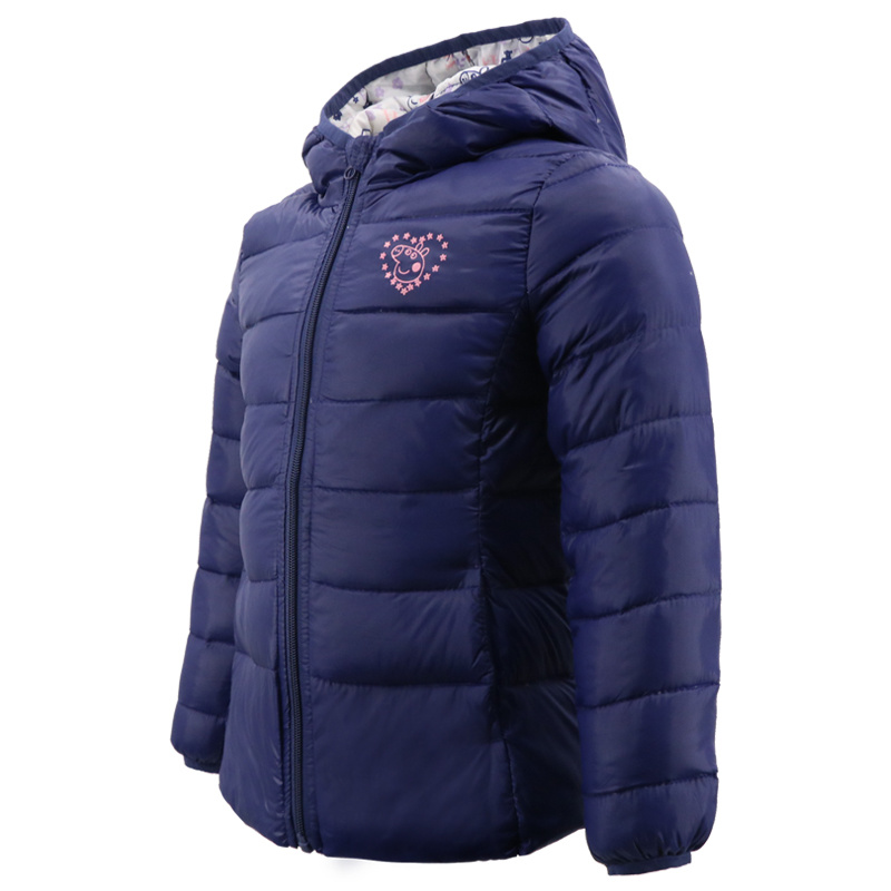 1year Baby Child Kids Softshell Soft Shell Light Down Puffer Blazer Bomber Coat Jacket with Hoods Winter Wear for Children Toddler Girls