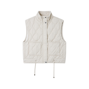 Women's padding vest, winter vest, fashionable vest 