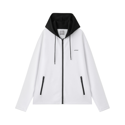 Sports opened hoodie