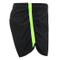 Ladies Custom Gym Legging Running Shorts Back with Zipper for Women