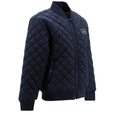 OEM Beautiful Teenager Kids Children Garment 7years Infant Baby Boy Blue Quilted Trench Dress Wears Wearing Clothes Clothings Coat Bomber Jacket