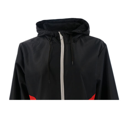 Wholesale Korean Style Sexy Plus Size Streetwear Hooded Softshell Black Winter Wind Breaker Bomber Jacket For Women