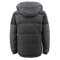 American Old School Heavy Winter Warm Wholesale Waterproof Black Snowboard Suede Hooded Puffa Jacket for Down Men Custom Parkas Manufacturer Coat Hoodies