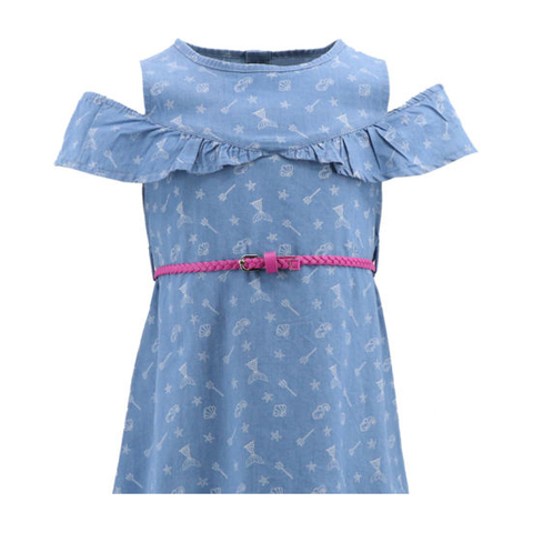 Girls Uniform Skirt Clothing T-Shirt Dress Printing Sunflower Overall Outfit Sweat Skirt Dress