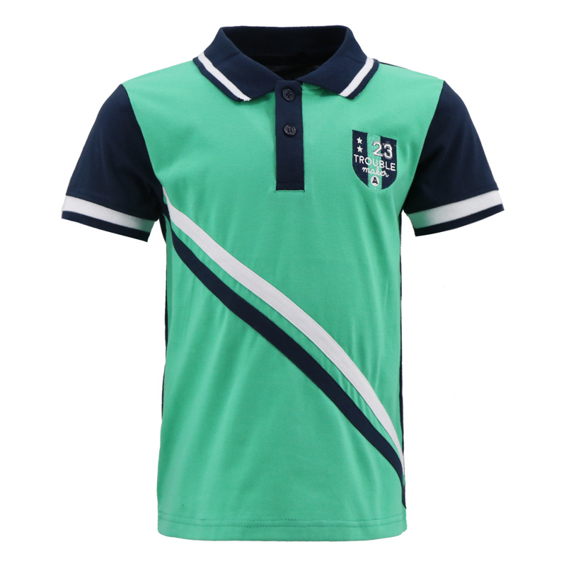 Children Fashion Embroider Shorts Shirt Korean Sportswear Brands for Boys