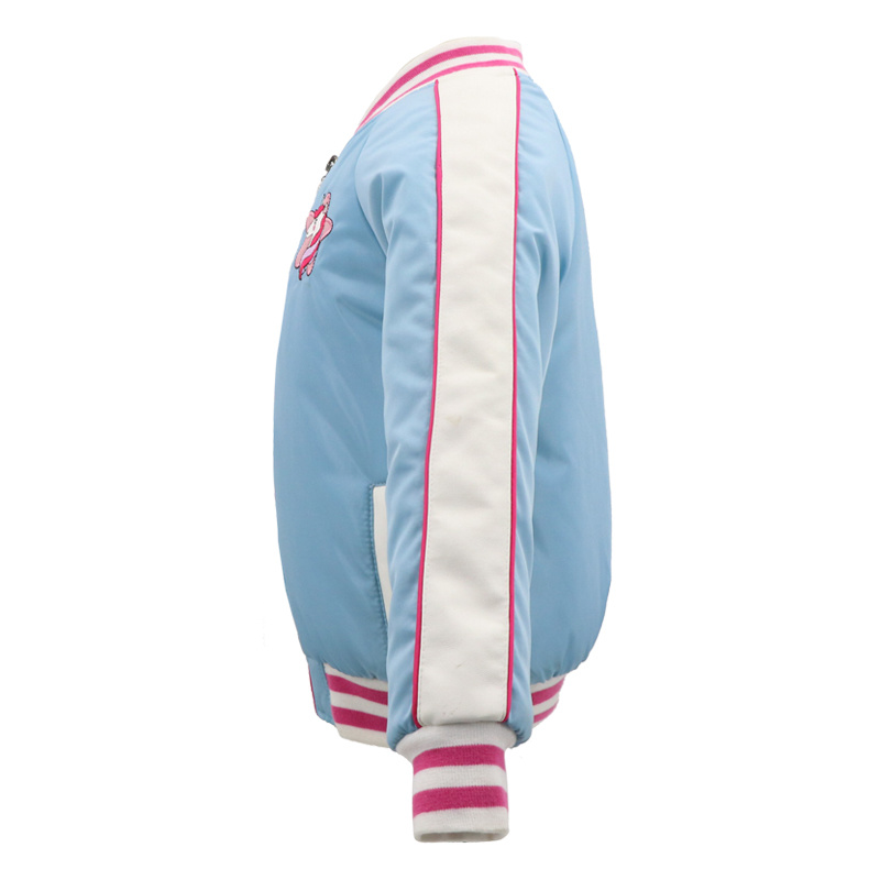 Factory Kids Baby Party Dress Leather Jacket Children 7 Year Girl's Bomber Jacket