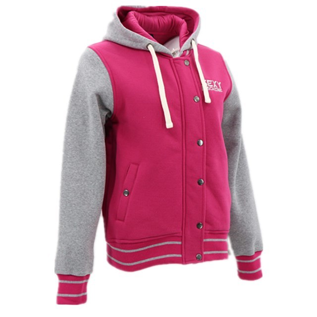 Women Fitness Customized Sports Wear Manufacturing Company China Classic Fleece Winter Hoodie Jacket
