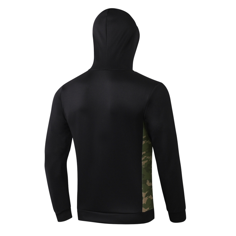 Men's Custom Hoodie Embroidery Logo Blank Plain White Fitted Gym Tank Top Shirt Long Sleeve Clothing