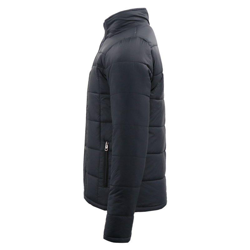 Wholesale Outdoor Men's Ski Long Blazer Down Duck Feather Heavy Winter Blue Polar Fleece Jacket